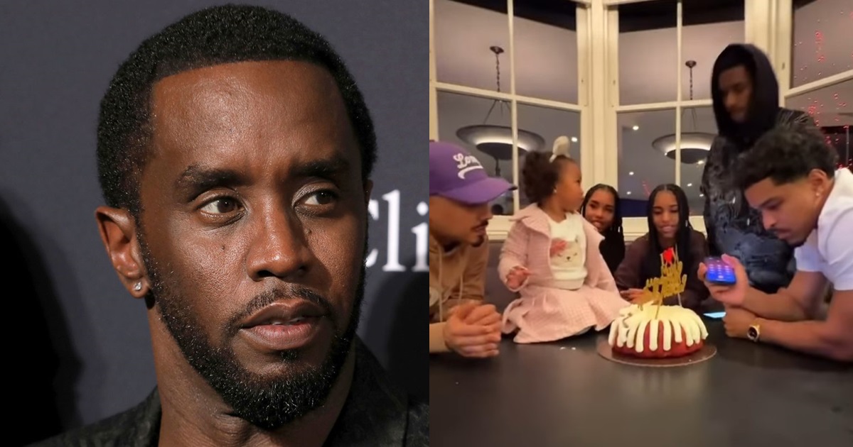 American rapper, Diddy and His Children Celebrate His 55th Birthday Via a Phone Call (VIDEO)